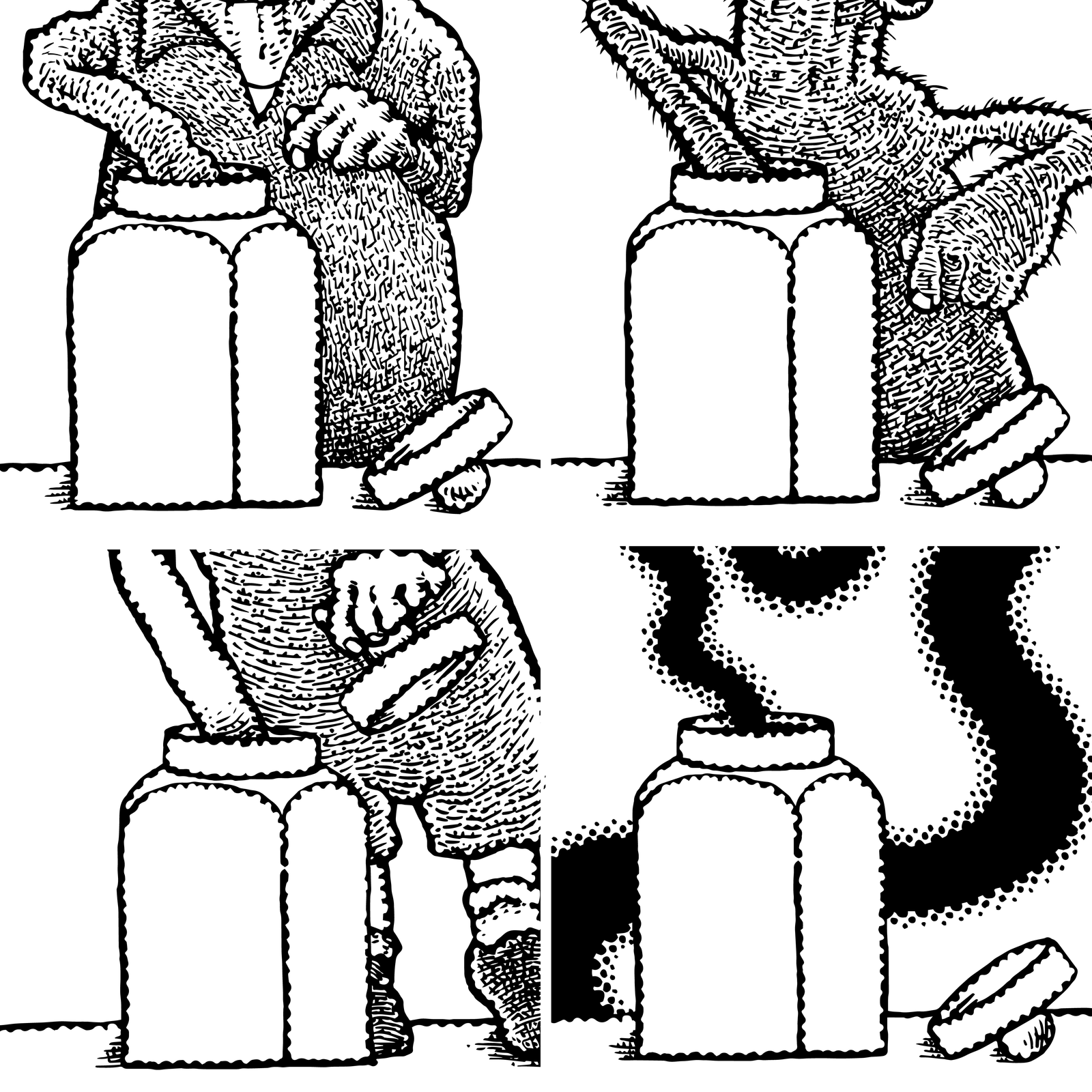 Defeating Snack Pirates