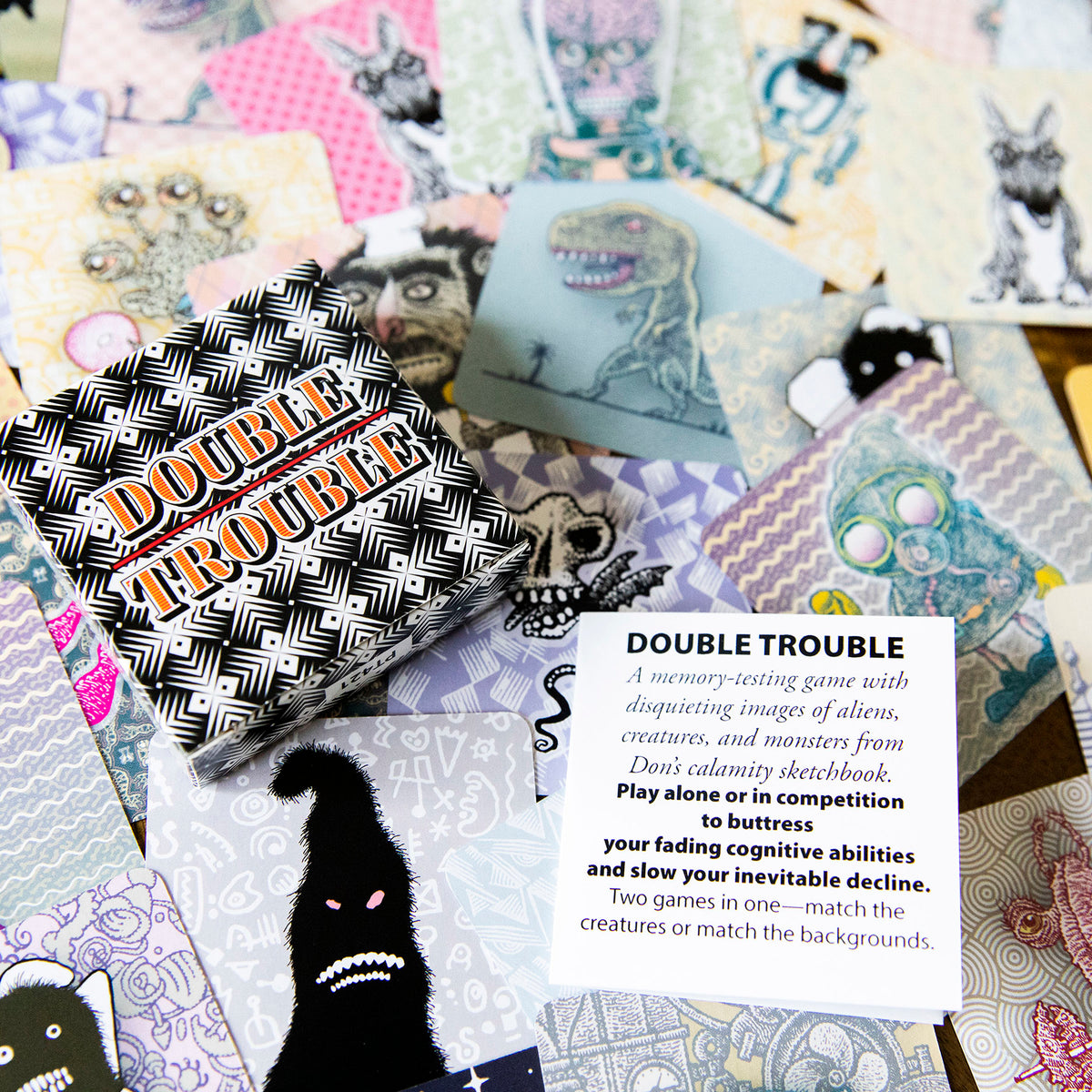 Double Trouble Memory Card Game