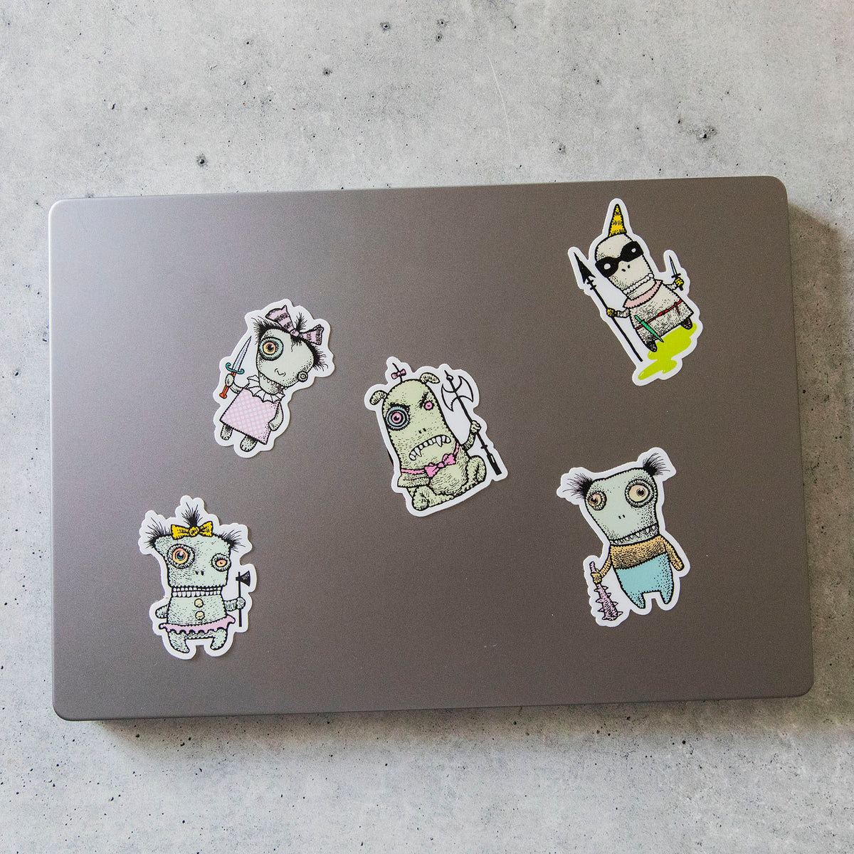 Ghastly Guardians Stickers