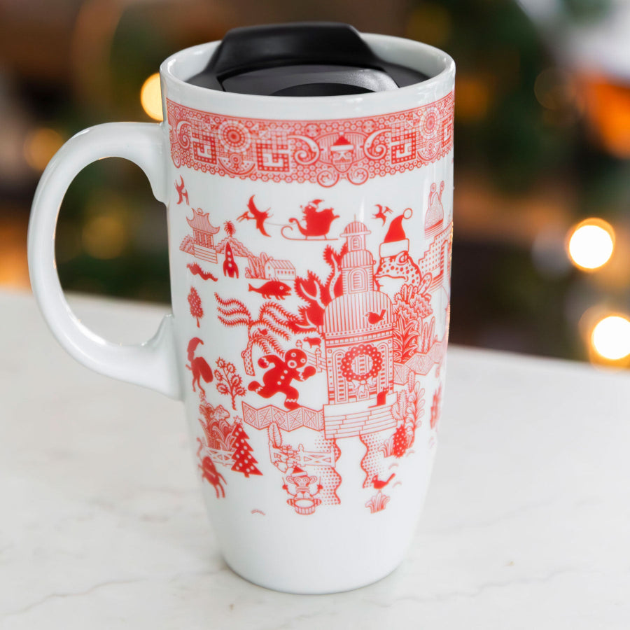 Christmas Could Be Worse Travel Mug