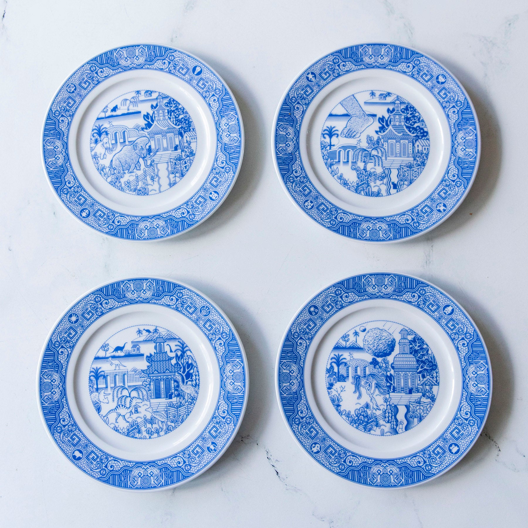 Vexations Small Plates (Set of 4)