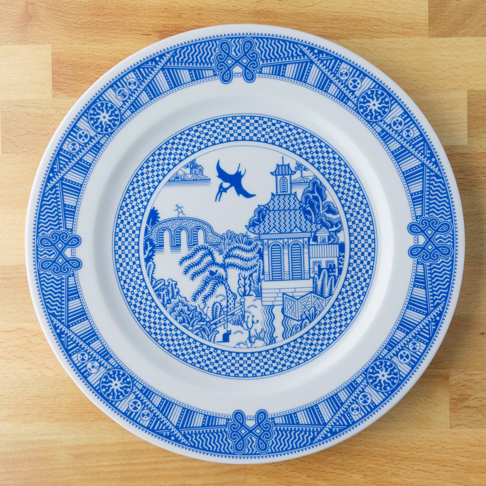Pterodactyl Dinner Plate 12