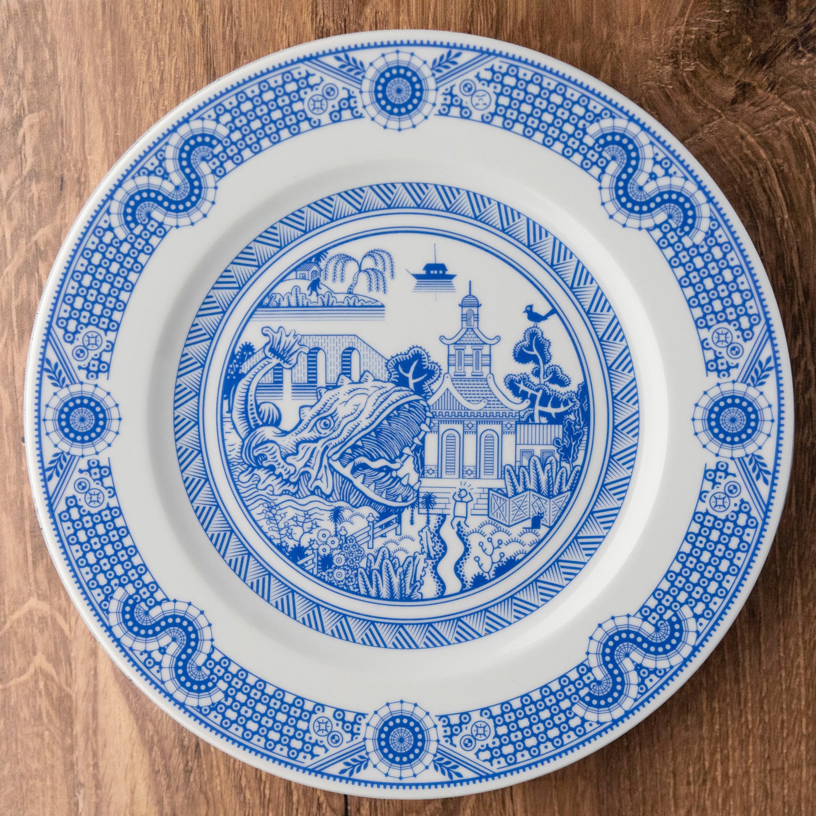 Sea Monster Dinner Plate 3