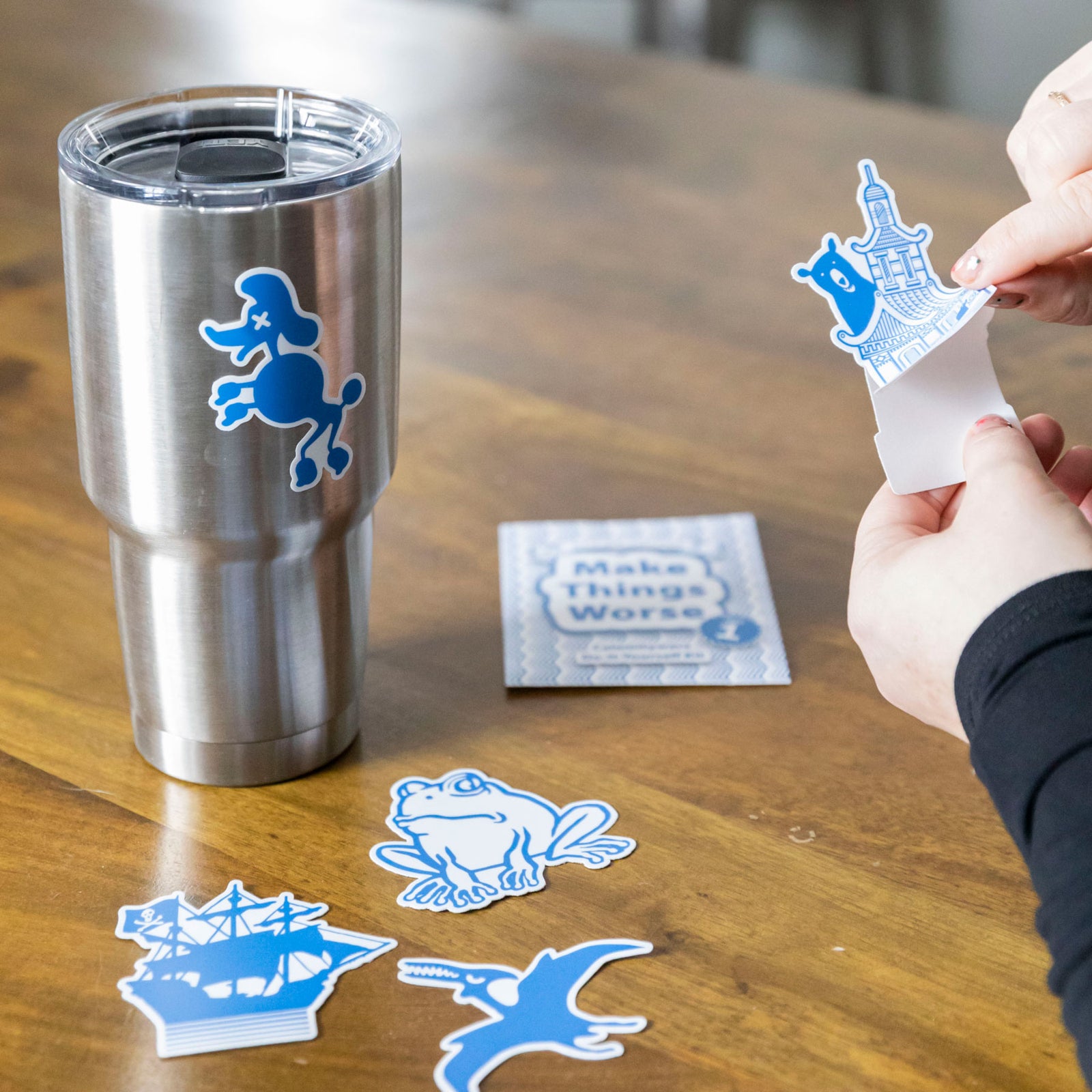 Make Things Worse Stickers (Pack 2)