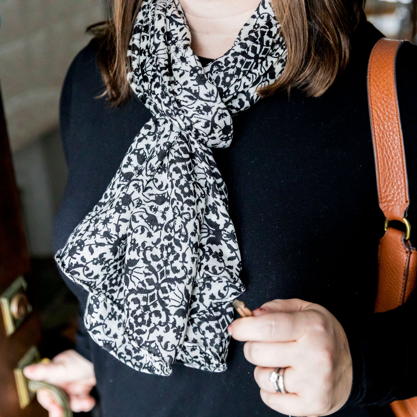 Kitchen Witch Wool Scarf
