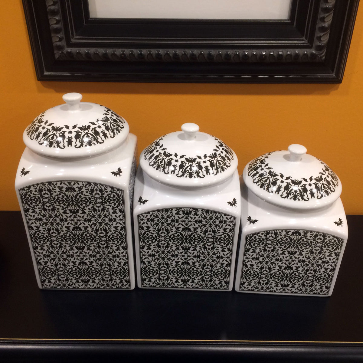 Kitchen Witch Canisters