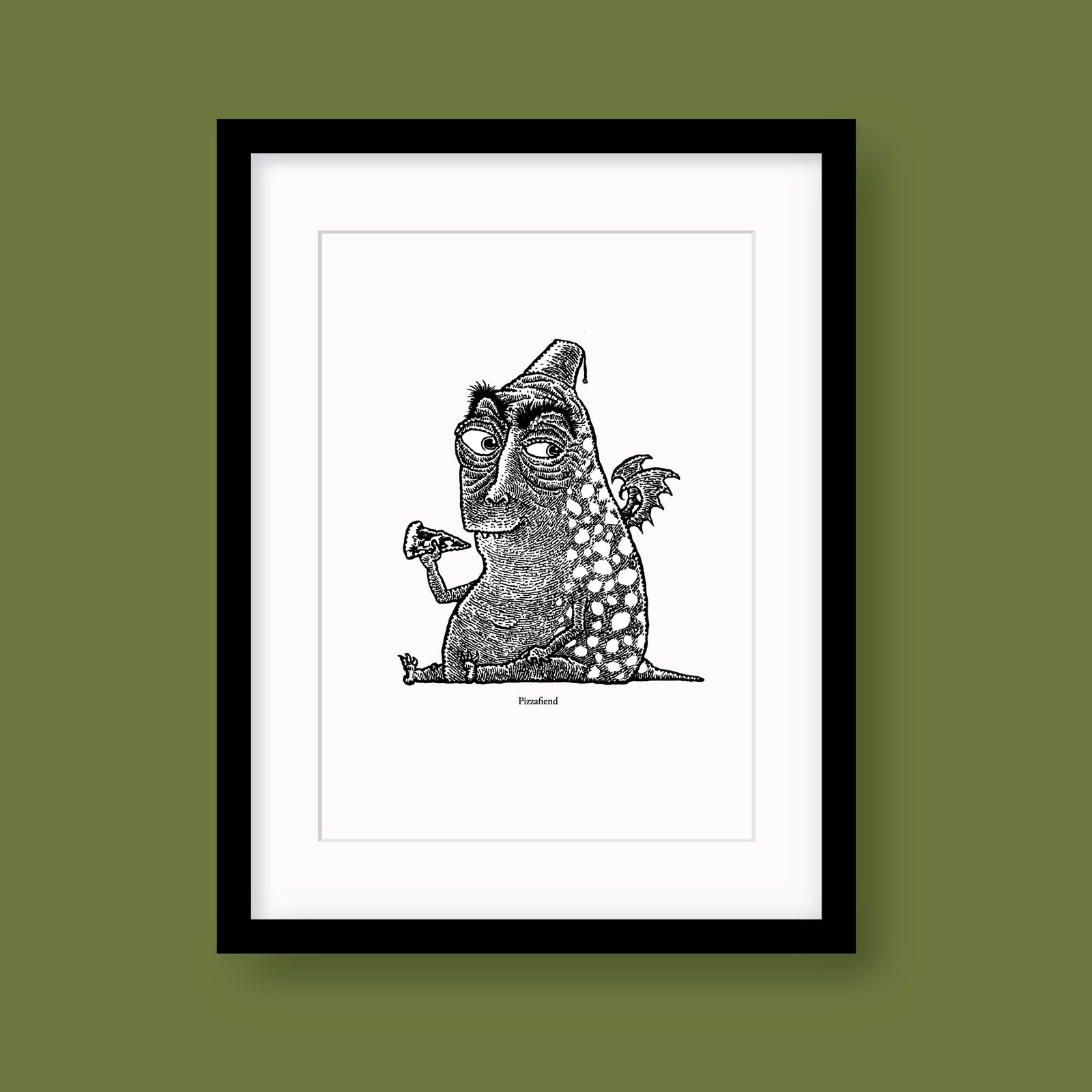 Pizzafiend Print