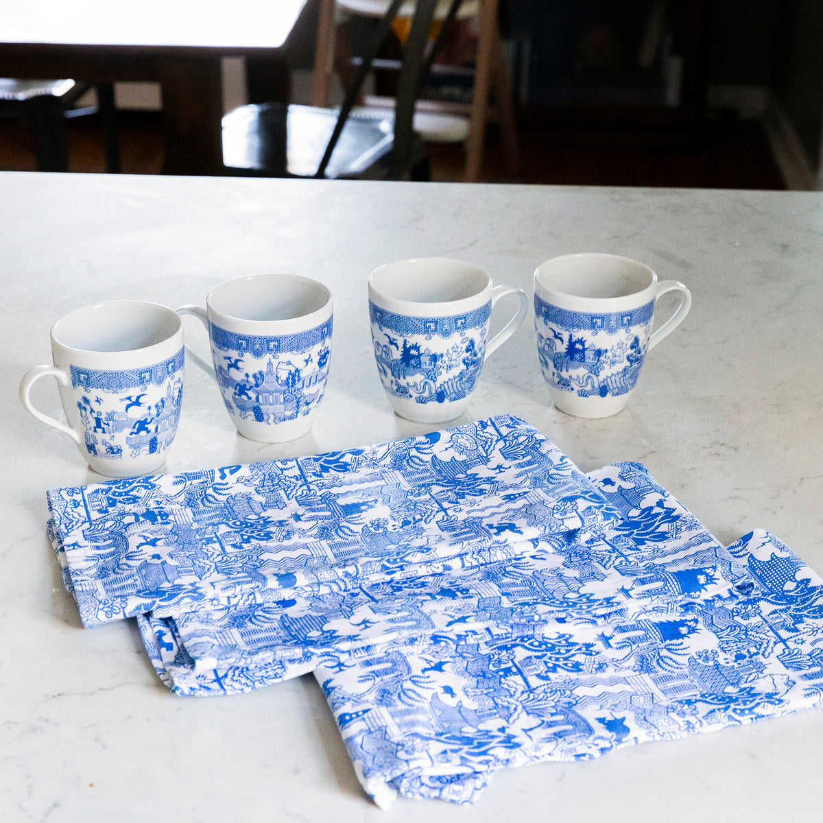 Things Could Be Worse 12-Ounce Mugs & Tea Towels Bundle
