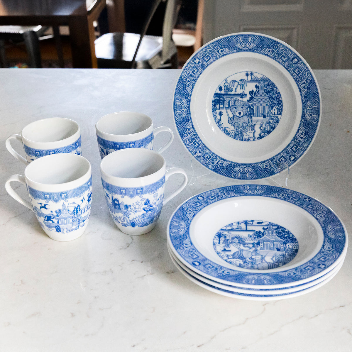 Things Could Be Worse 12-Ounce Mugs & Vexations Shallow Bowls