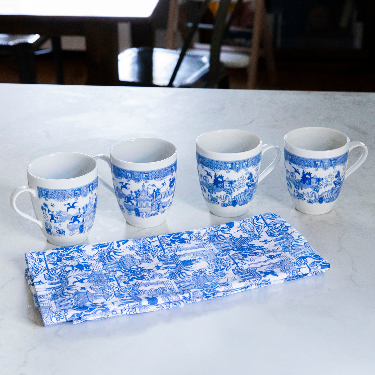 Things Could Be Worse 12-Ounce Mugs & Tea Towel Bundle