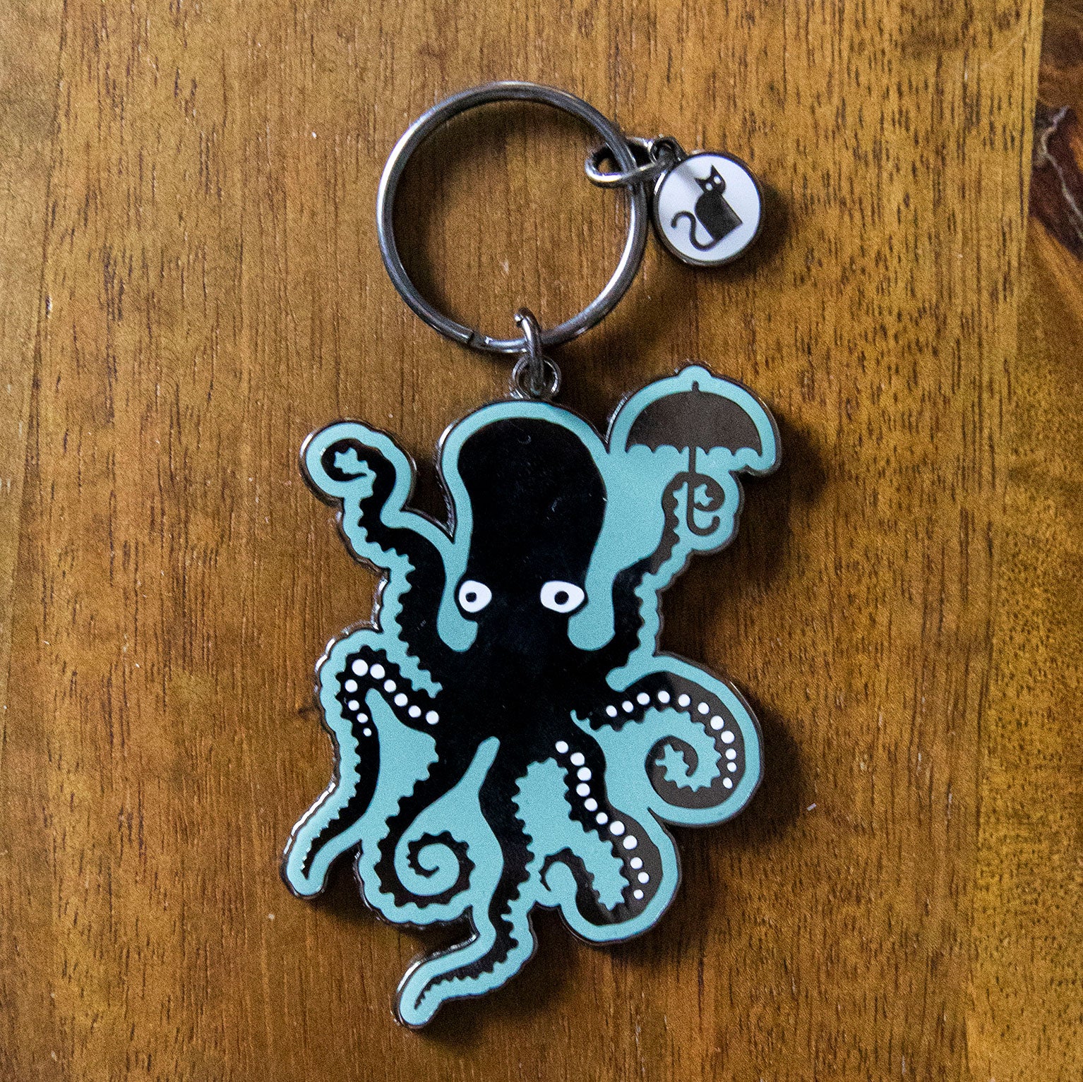 Stay Dry Octopi Keychain