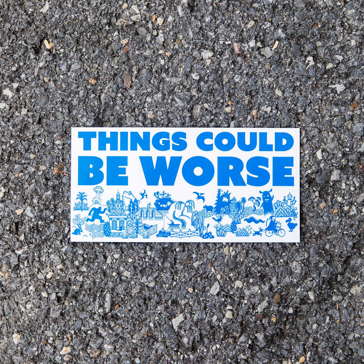 Things Could Be Worse Car Magnets