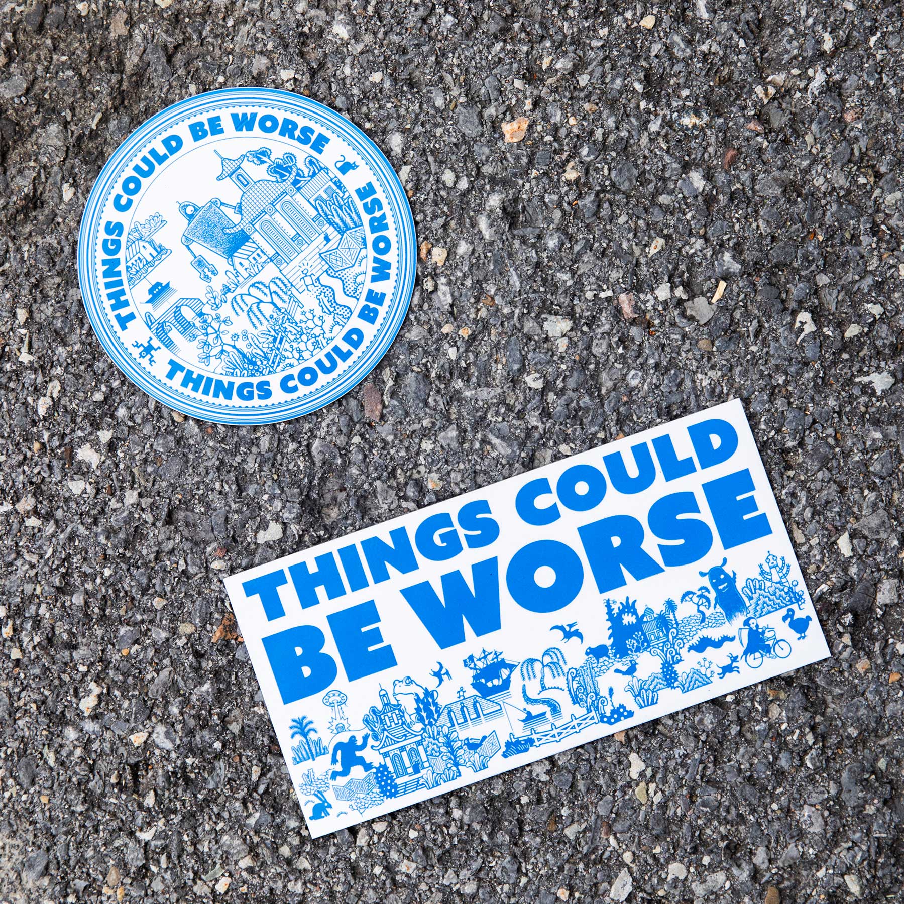 Things Could Be Worse Car Magnets