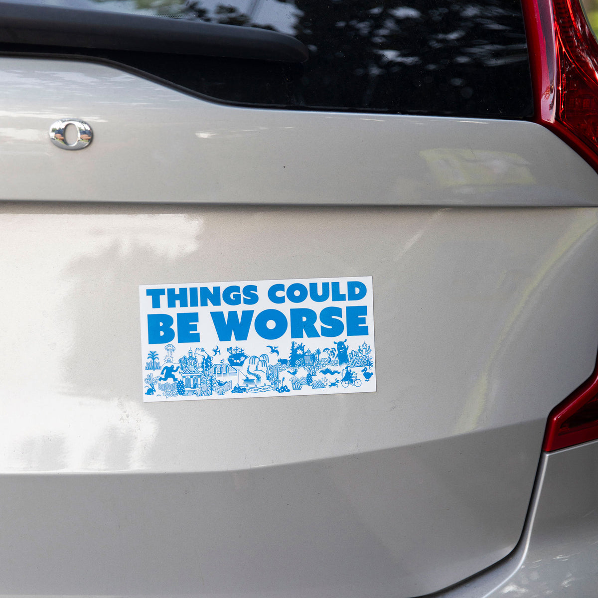Things Could Be Worse Car Magnets