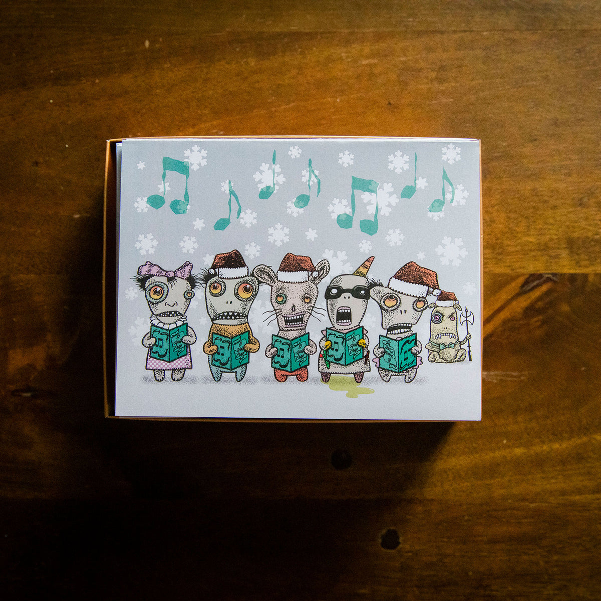 Ghastly Guardians Joyful Noise Notecards (20-Pack)