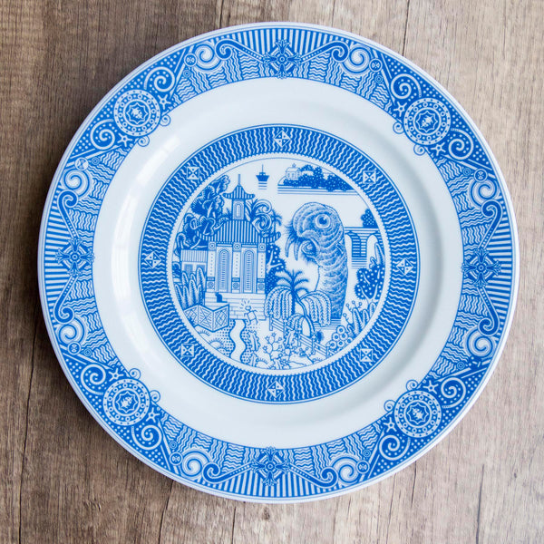 Gregarious Walrus Dinner Plate 14 - Calamityware®