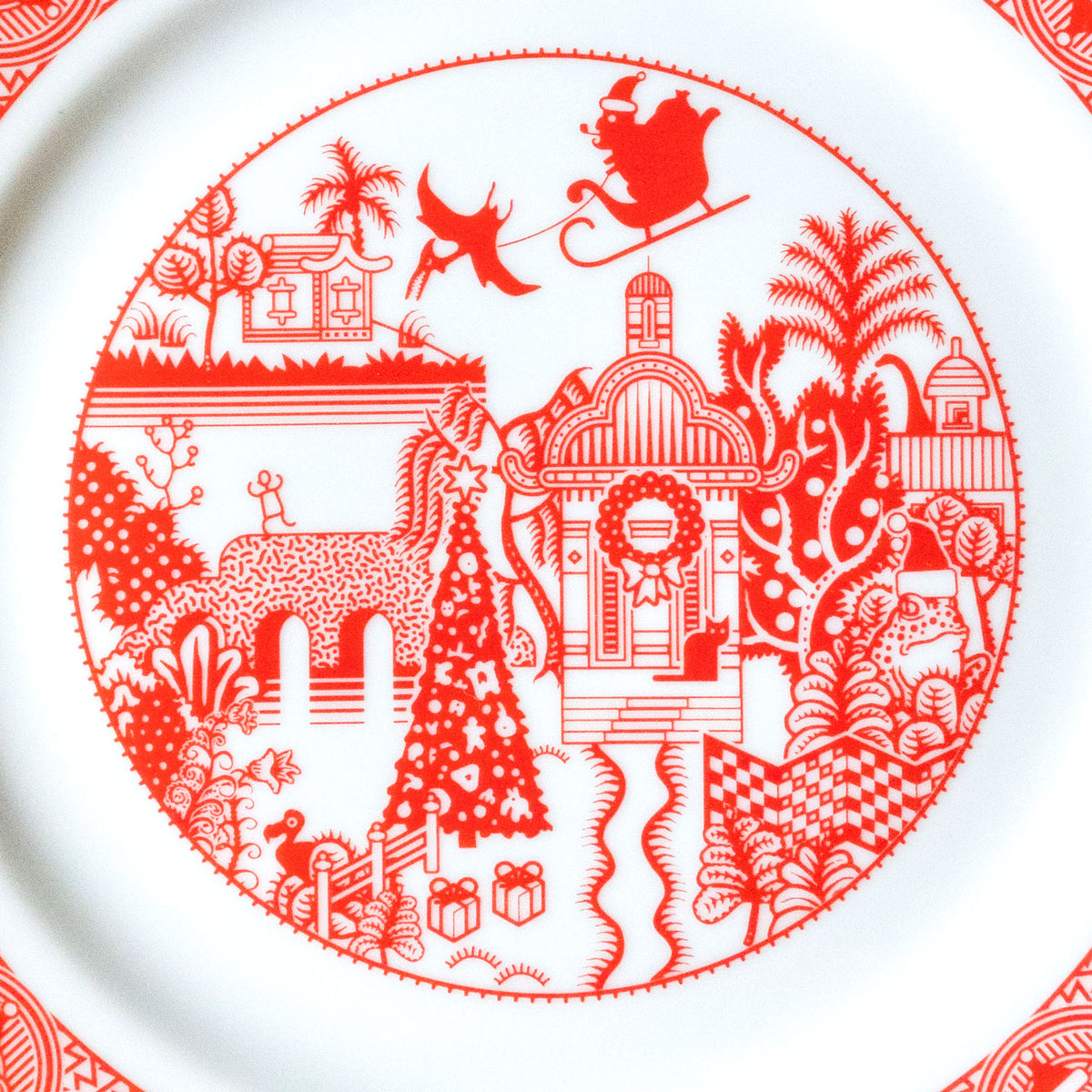 Christmas Calamities Small Plates (Set of 4)