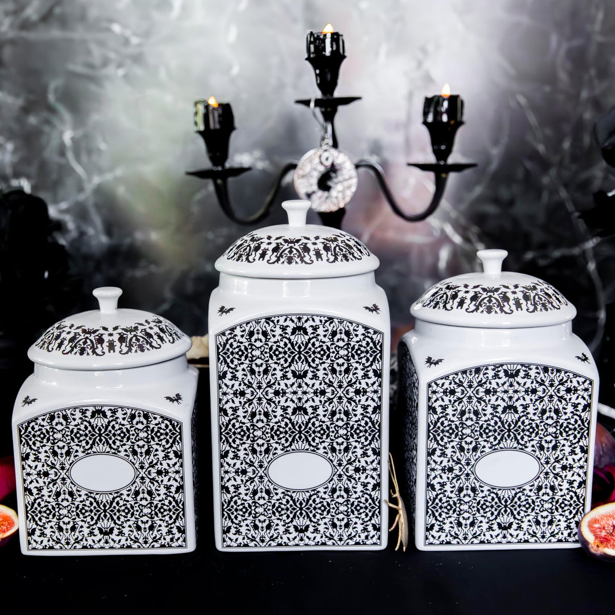 Kitchen Witch Canisters