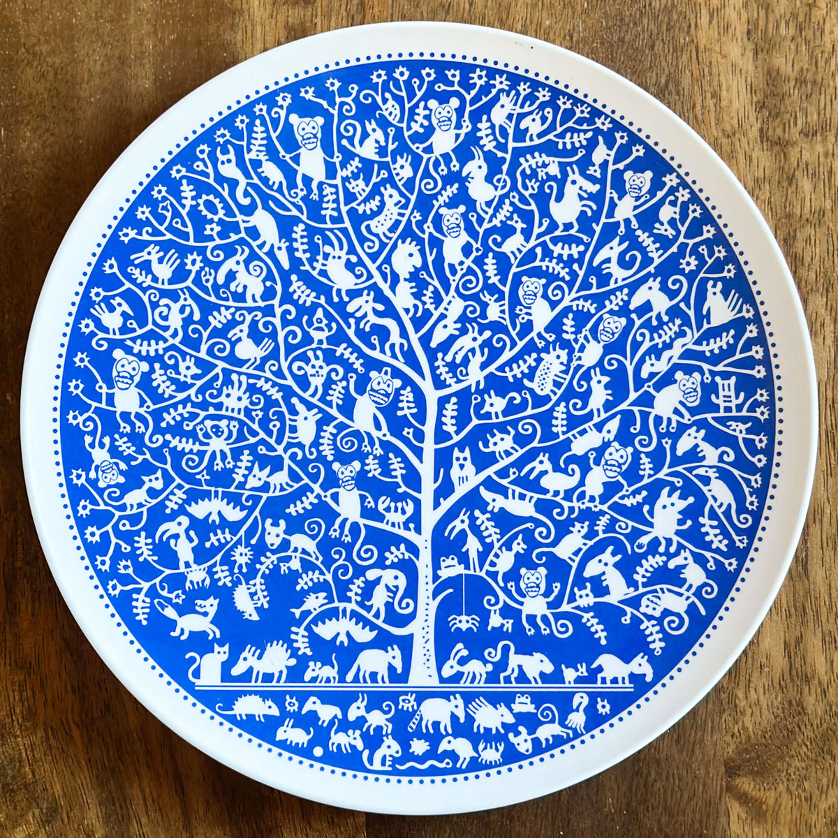 Critters Melamine 9-inch Plate (4-Pack)