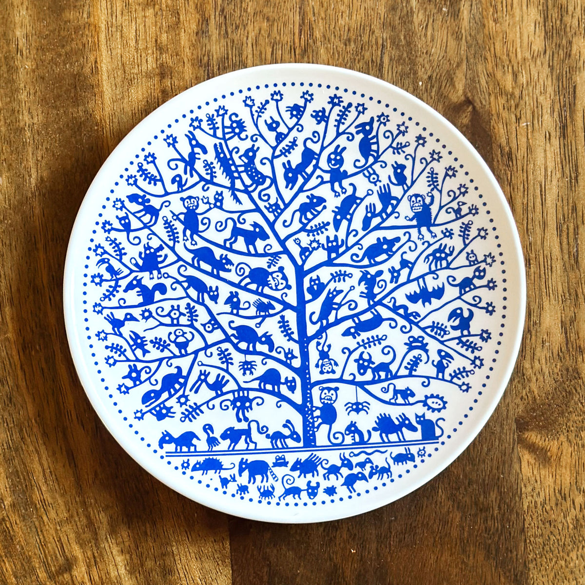 Critters Melamine 6.5-inch Plate (4-Pack)