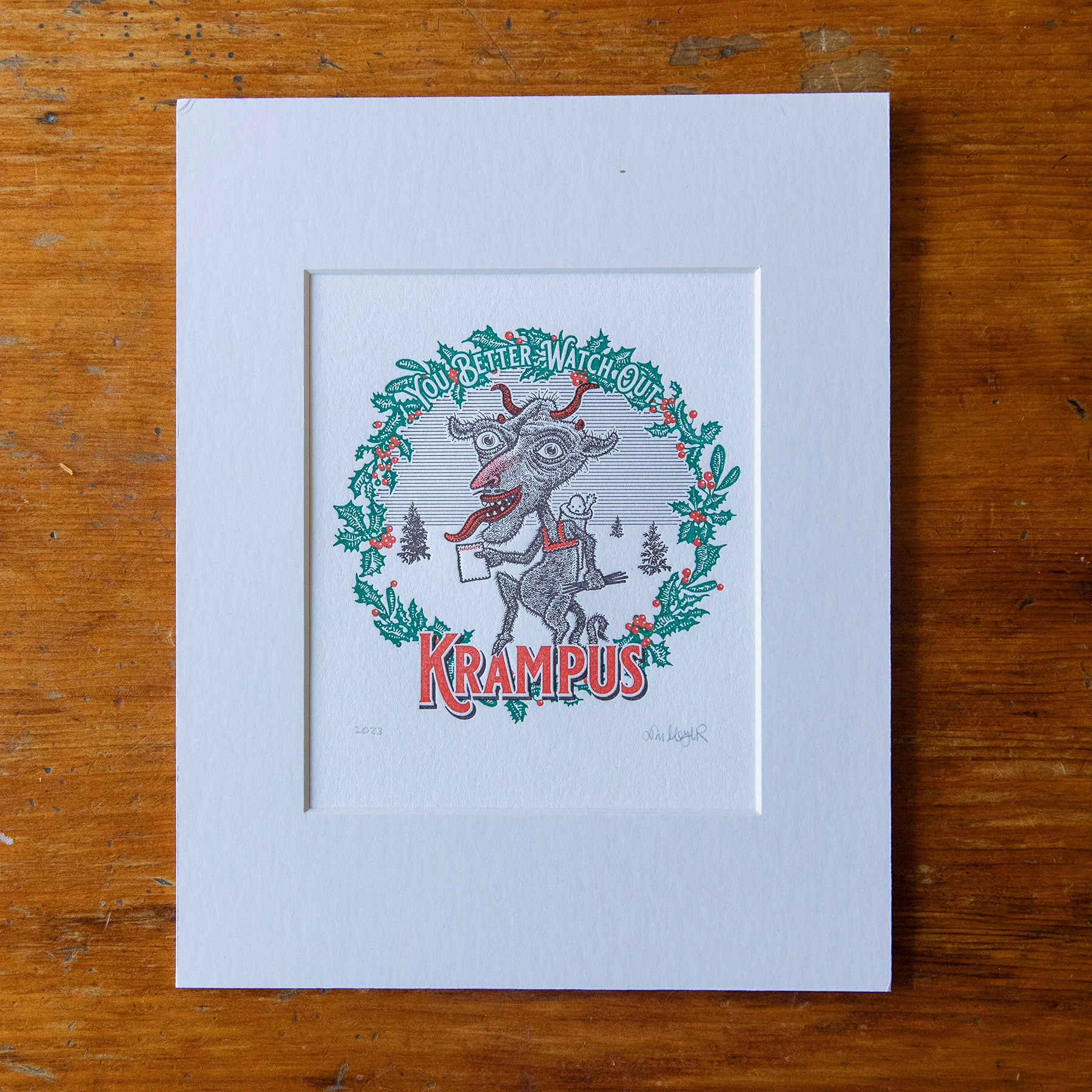 Krampus Print - Calamityware® krampus-print-calamityware