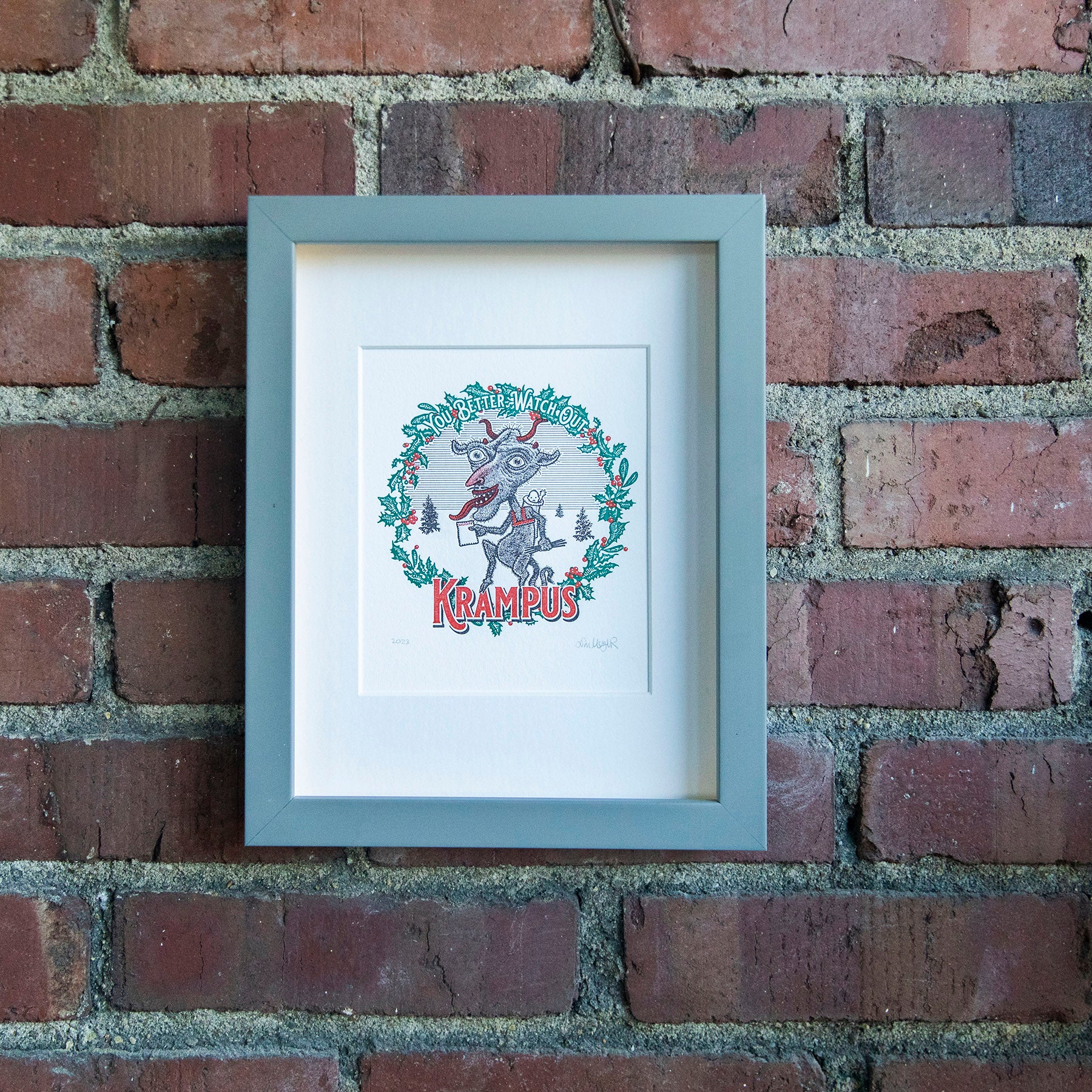 Krampus Print Calamityware