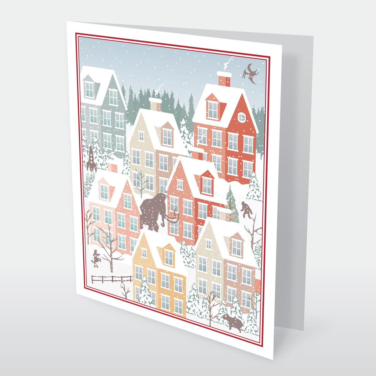 Home For The Holidays Greeting Cards (20-Pack)
