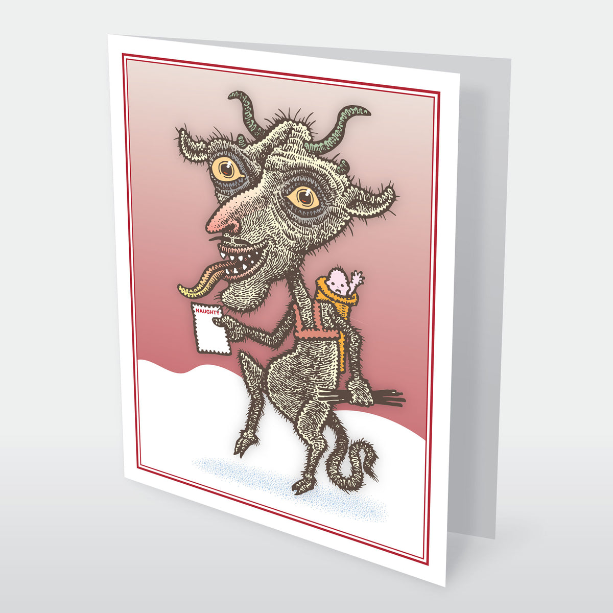 Happy Krampus Greeting Cards (20-Pack)