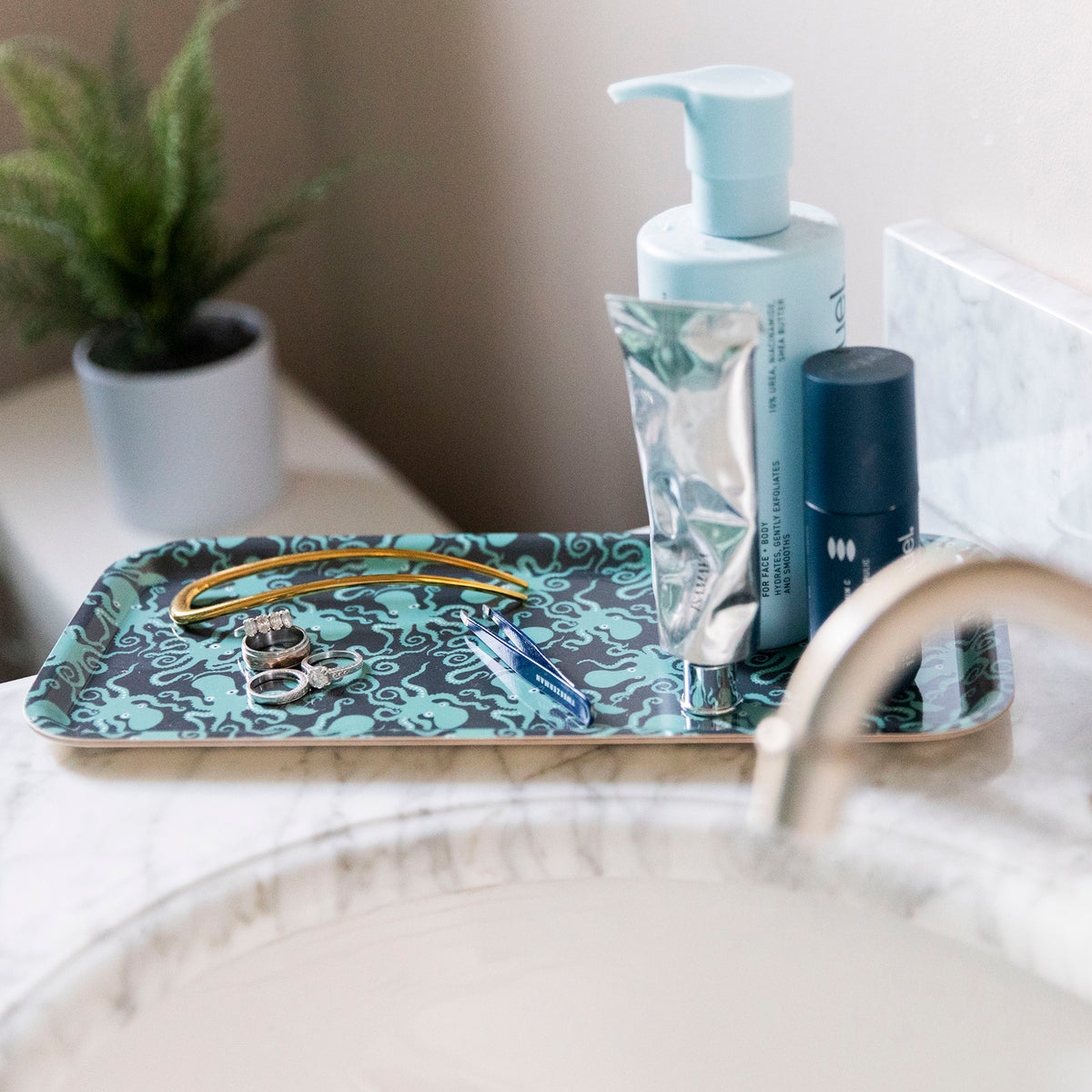 Stay Dry Octopi Small Tray