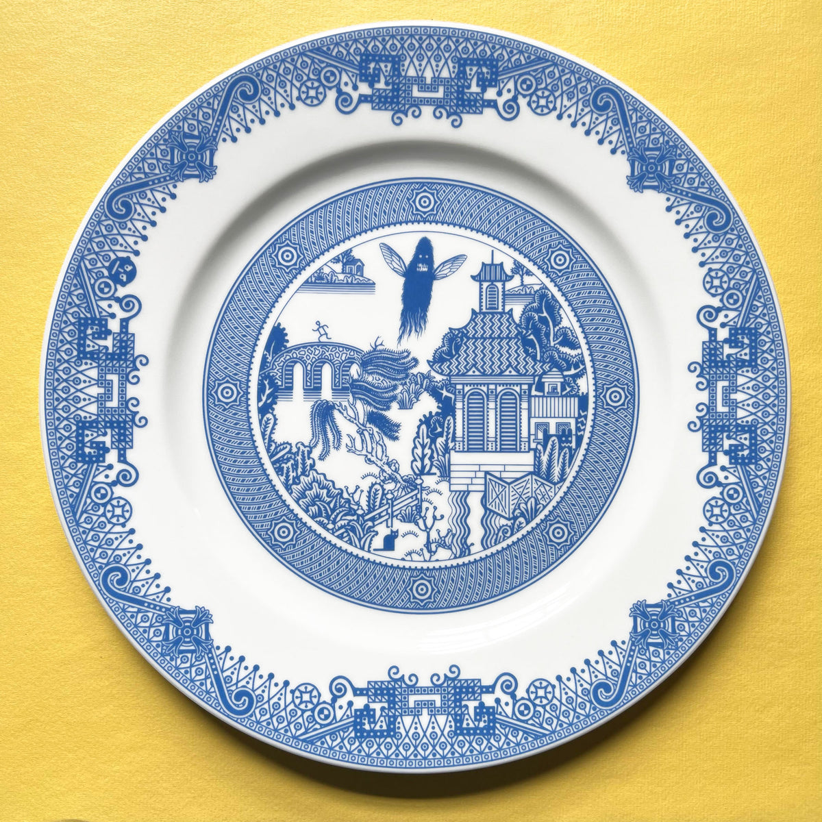 Demon Mosquito Dinner Plate 13