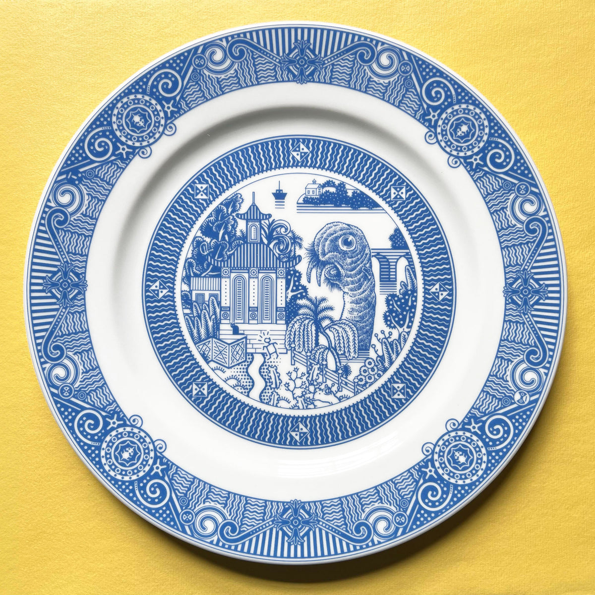 Gregarious Walrus Dinner Plate 14