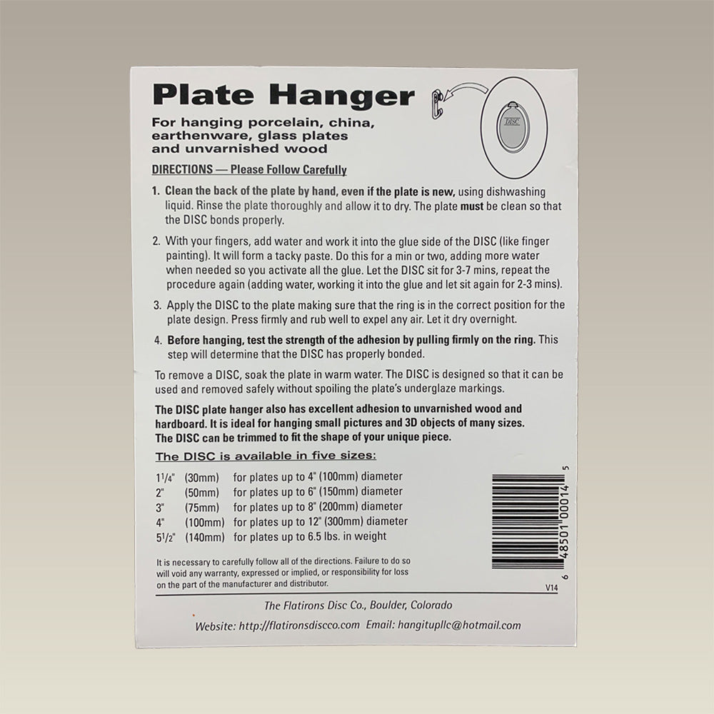 4" Hang It Up Plate Hanger
