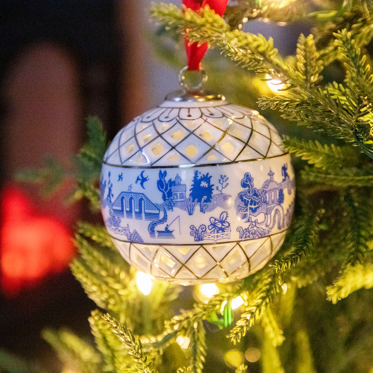Things Could Be Worse Porcelain Ball Ornaments