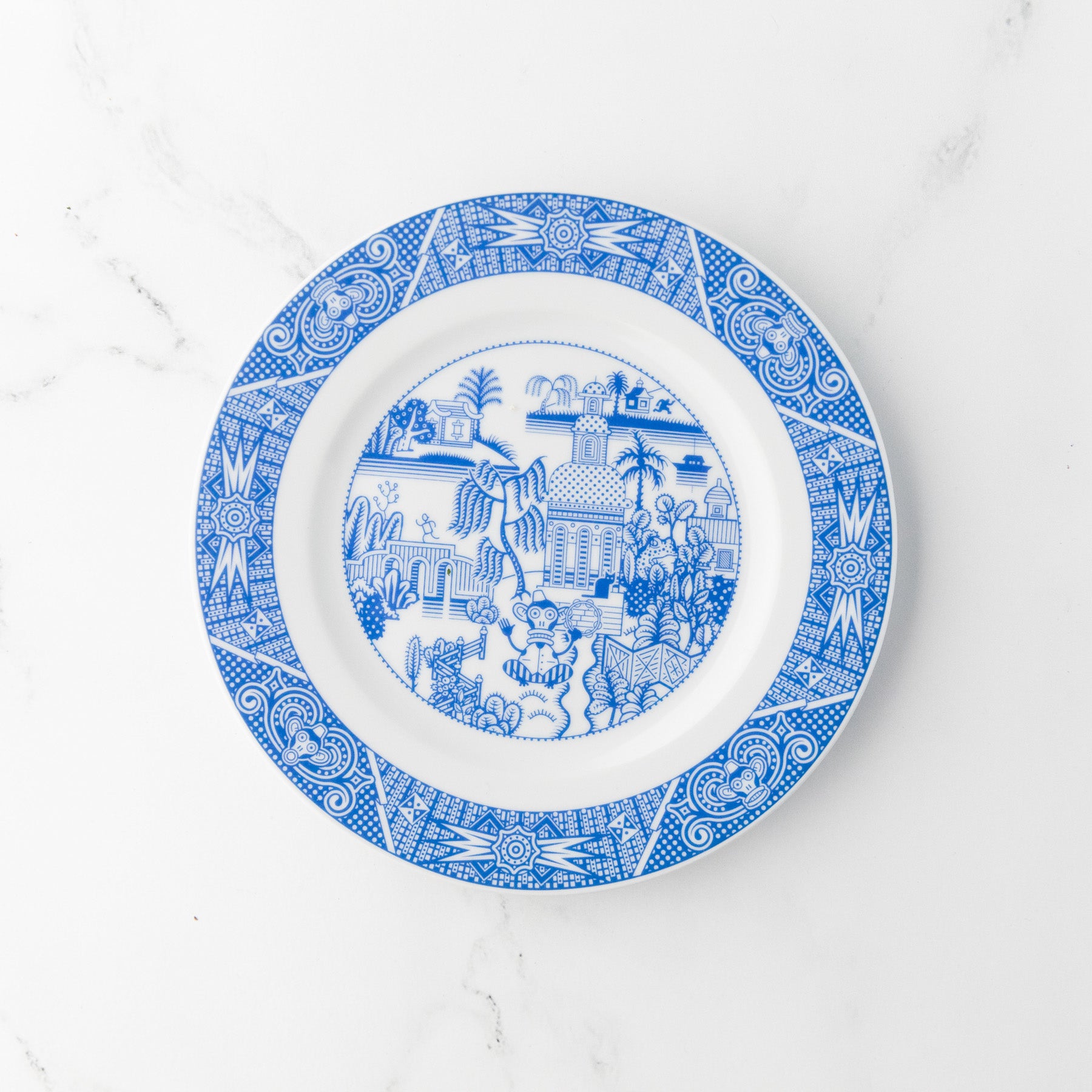 Royalty Porcelain Dessert Plate Set of 4 - 4 Piece