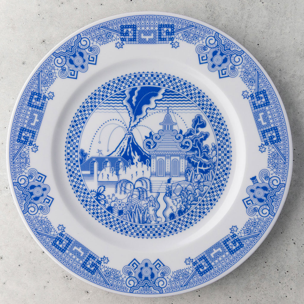 Volcano Dinner Plate 6