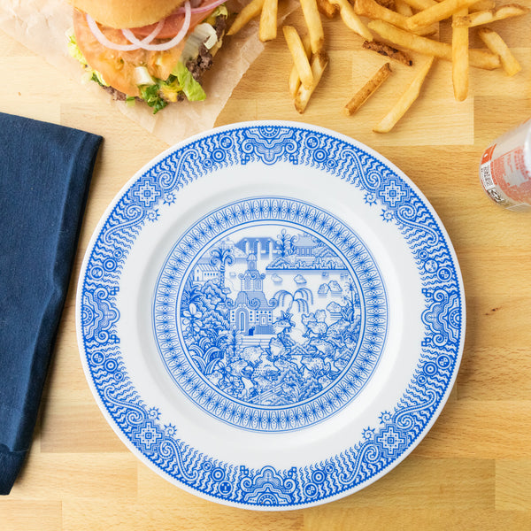 Frogs Dinner Plate 9