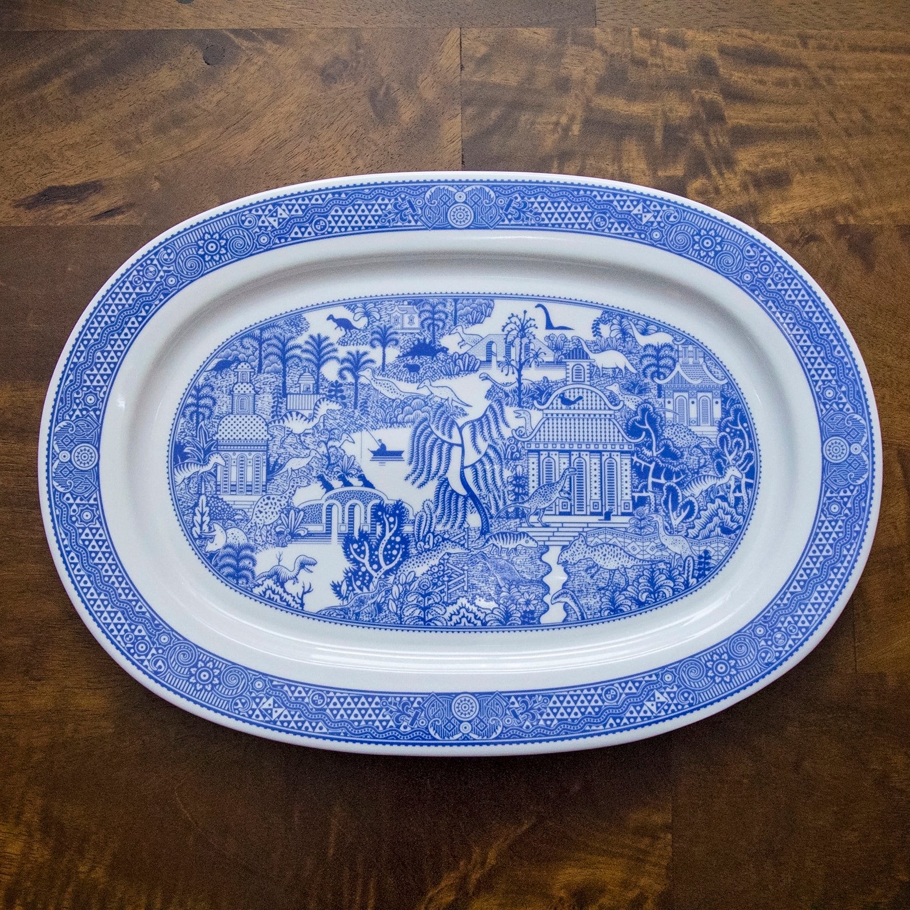 Dinosaur Platter Calamityware