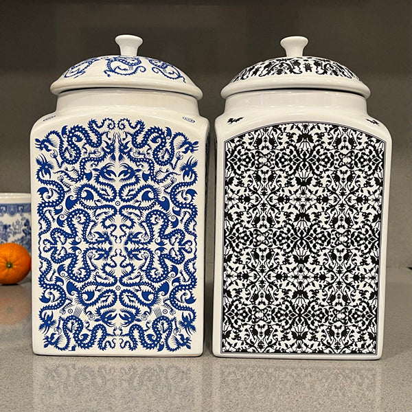 Kitchen Witch Canisters