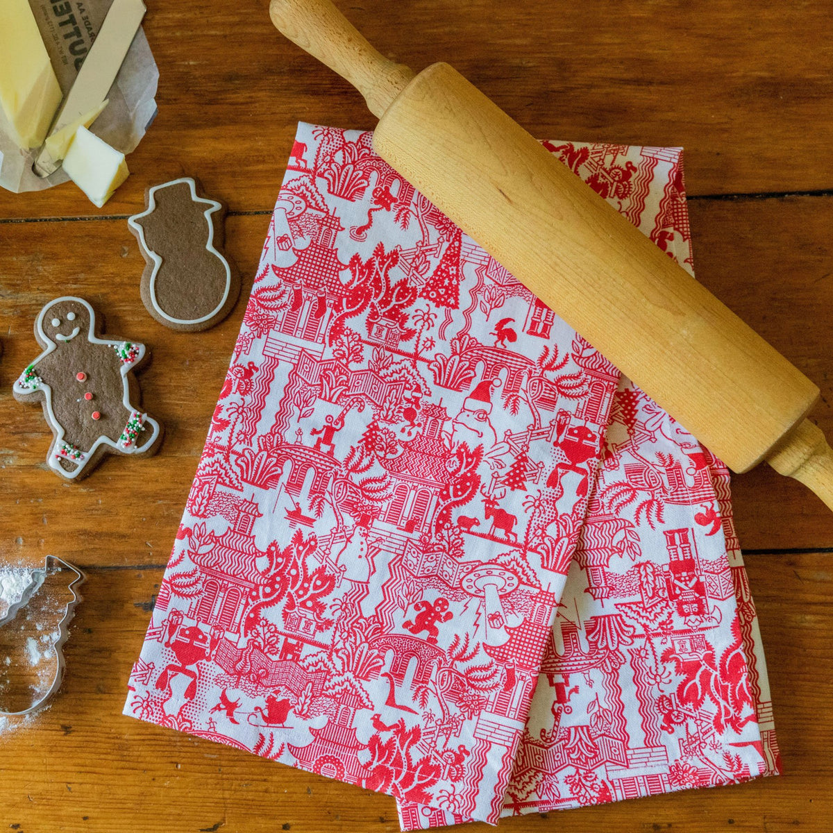 Holiday Things Could Be Worse Kitchen Tea Towel