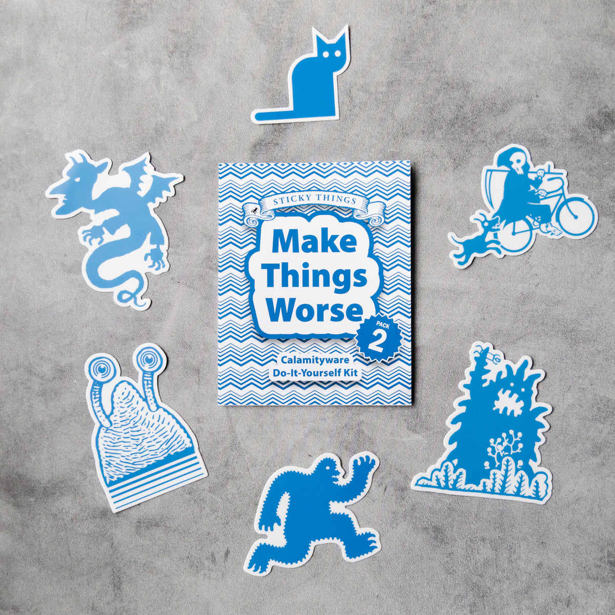 Make Things Worse Stickers
