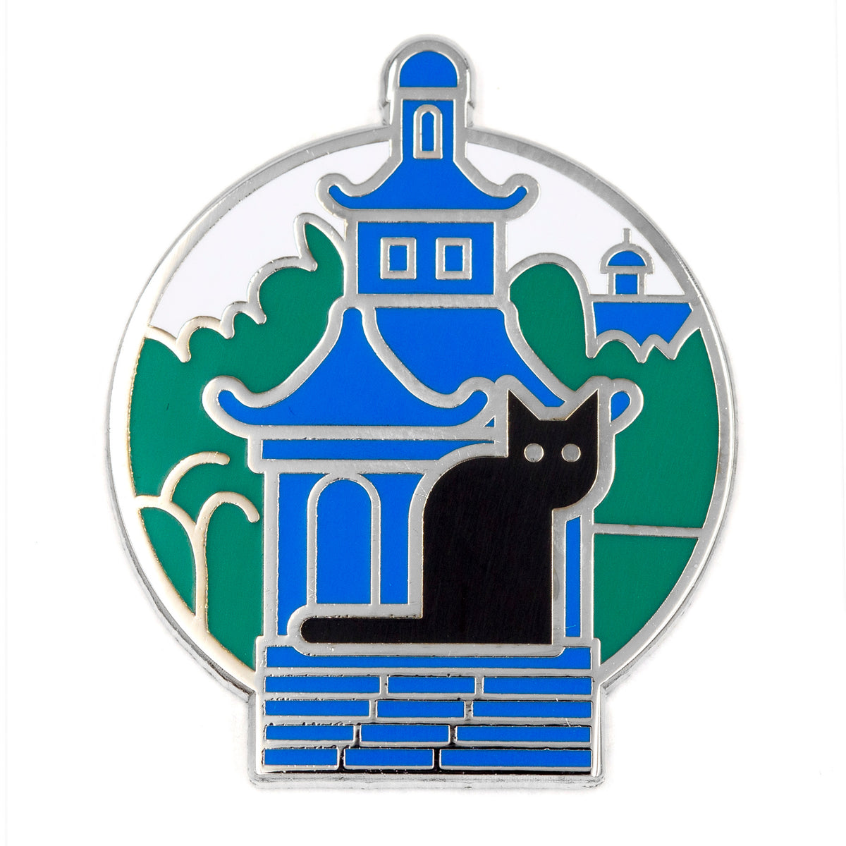 Pagoda Cat Pin