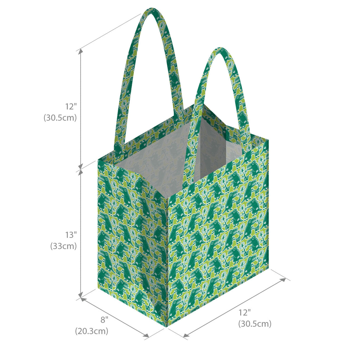 Dino-Shopper Grocery Bag